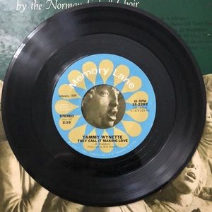 Tammy Wynette They Call It Making Love/Womanhood Vinyl 45 Record '78